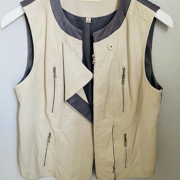 J Brand Leather Vest - Picture 4 of 7